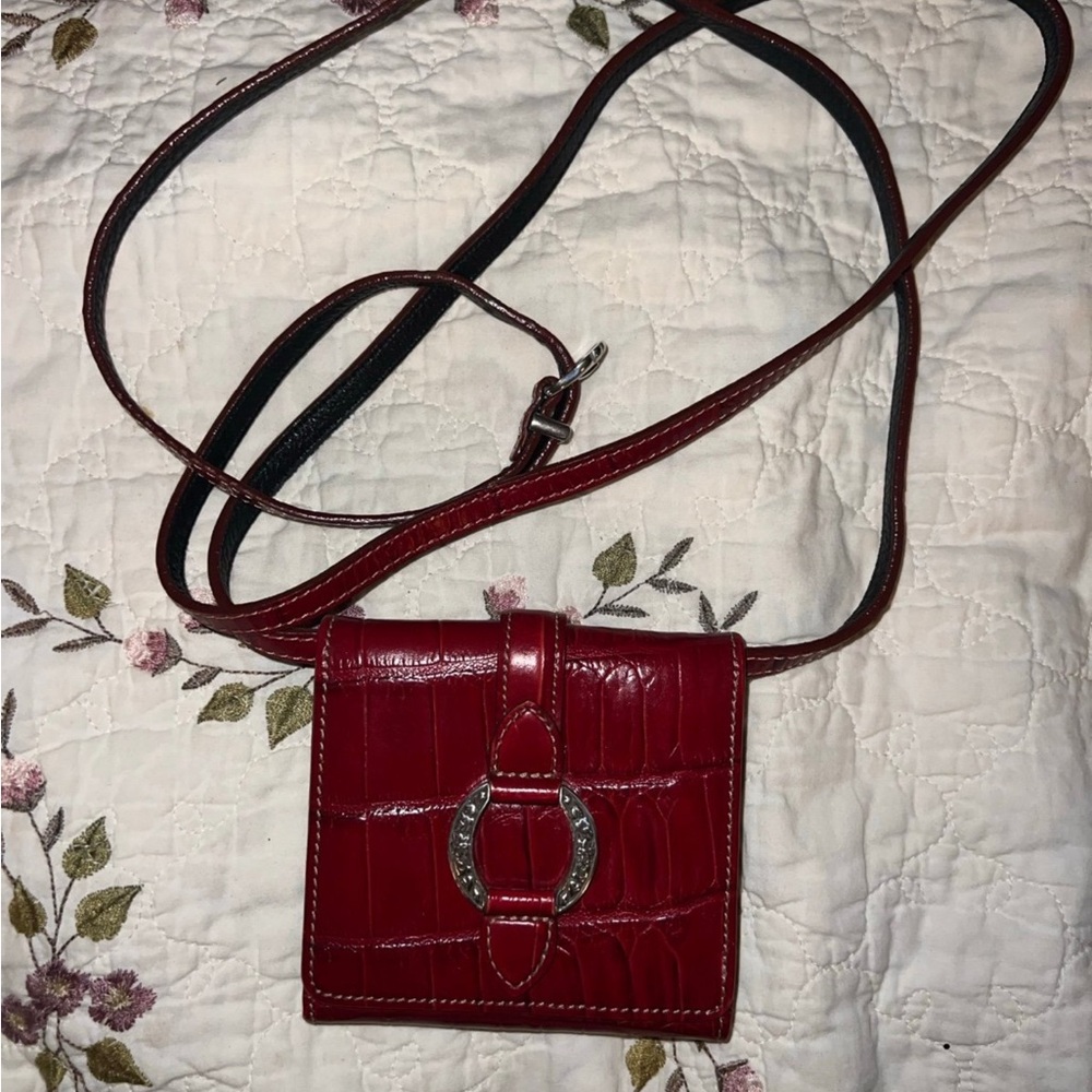 Brighton Mini Croc Wallet/Purse